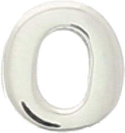 The Jewelry Collection Hanger Letter O - Zilver