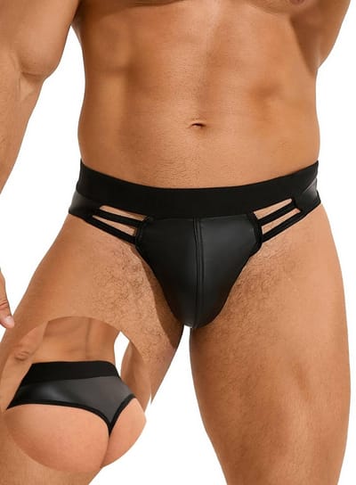 Dailygoods- Jockstrap Heren - Comfortabele String - Lage Taille - Ademend Ondergoed - Punk Design - U-vormig Voorvak