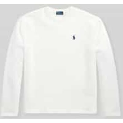 relaxed fit shirts met lange mouwen van puur katoen