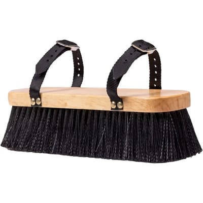 QHP - Schuur / Massage borstel - One Size - Zwart