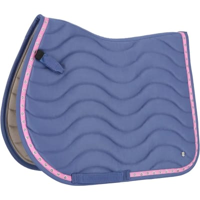 Qhp Zadeldek Qhp Rosalynn Veelzijdigheid Blauw-roze