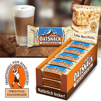 Davina - Energy OatSnack - 15 repen - 65 gr pst - Latte Macchiato