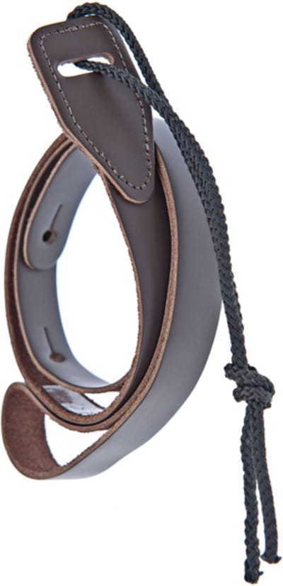 D'Addario Mandolinen gordel 75M01 Leder cognac, 19mm - Gitaarband