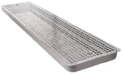 Lekbak, Druppellade - Roestvrij staal, 600х190х33 mm