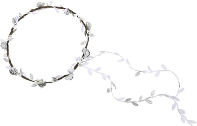 Bloemen Hoofdband - Bruiloft Accessoires - Feestelijke Aankleding - Handgemaakte Decoratie - 45 x 19 x 2 cm
