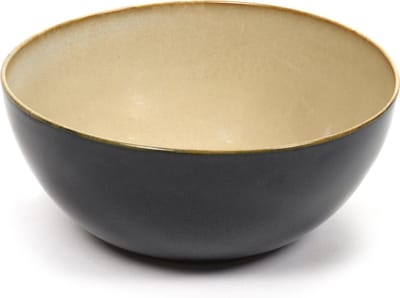 Serax Terres de Rêves by Anita Le Grelle Serveerkom - L - Ø15x6 cm - Misty Grey/Dark Blue