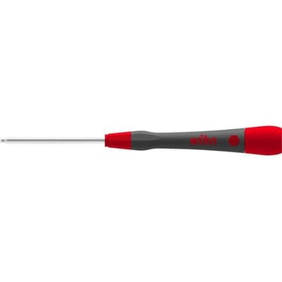 Inbusschroevendraaier Wiha 42435 42435 Elektronica en fijnmechanica Grootte 3 mm Koplengte: 60 mm
