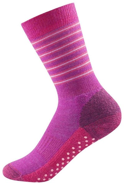 Devold Of Norway Multi Merino No-slip Lange Sokken Roze EU 19-21 Meisje