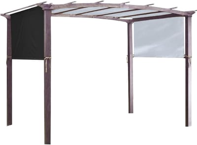 Veranda Overkapping - Pergola Vervanging - Buiten Bescherming - Waterdichte Stof - 3 x 24 m - Beige
