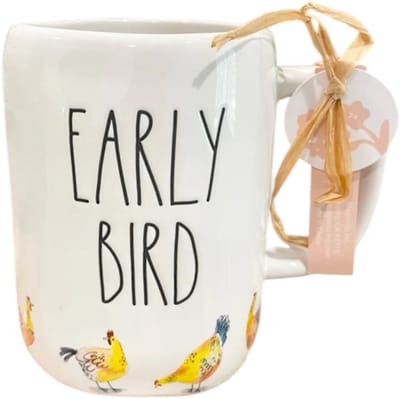 Rae Dunn - mok - farm house - early bird - mok - decoratie - keuken - servies