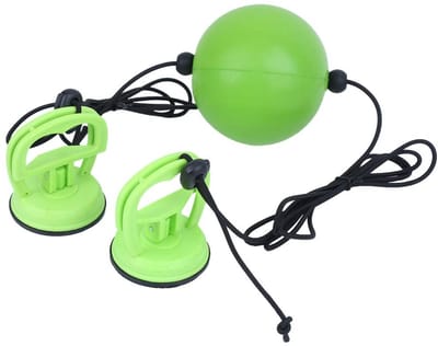 Golden crown - Boksreflexbal - Bokstraining - Thuis Oefening - Ponsbal - Ideaal voor beginners en ervaren boksers - Inclusief elastisch rubberen touw