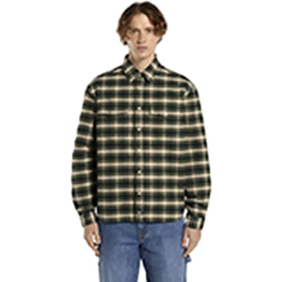 Dickies Johnsonville Overhemd Met Lange Mouwen Groen M Man