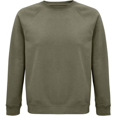 SOLS Uniseks Ruimte Sweatshirt voor volwassenen (Kaki Groen)