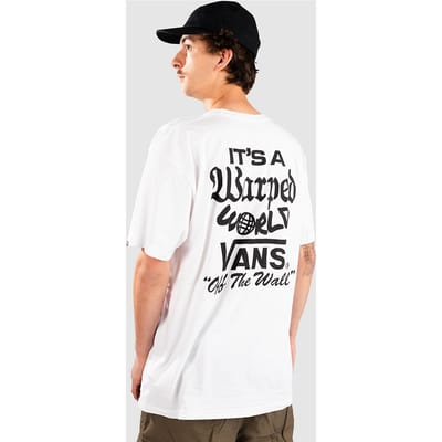Vans Warped World T-Shirt wit