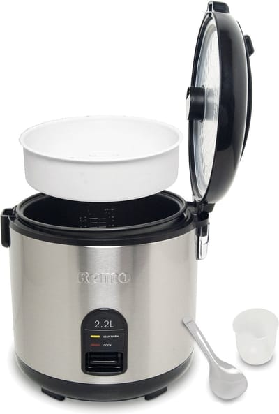 Remo - Rijstkoker 2.2L - 700Watt - 10 porties