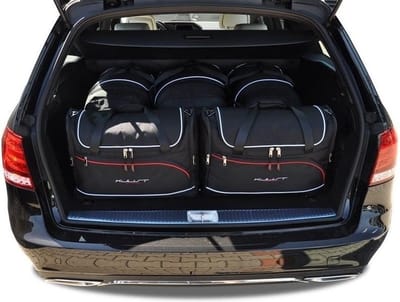 MERCEDES-BENZ E ESTATE KOMBI 2009-2016 5-delig Reistassen Op Maat Auto Interieur Organizer Accessoires