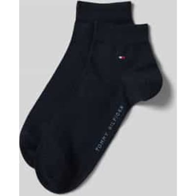 Sneakersokken van katoenmix in een set van 2 paar, model '2ER QUARTER'