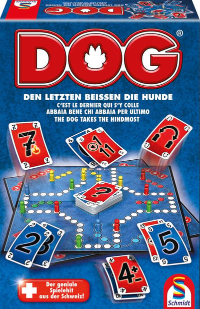 Schmidt Spiele Dog - Gezelschapsspel voor 2-6 spelers - Vanaf 8 jaar