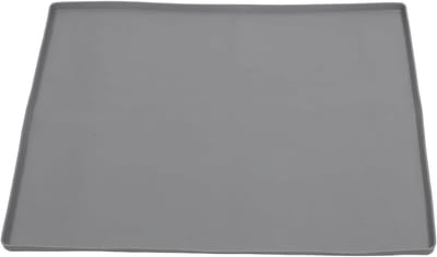 Wasmachine Droger Mat - Apparaat Beschermer - Huishoudelijk Gebruik - Schokabsorberend Antislip - 60 x 50 cm - Grijs