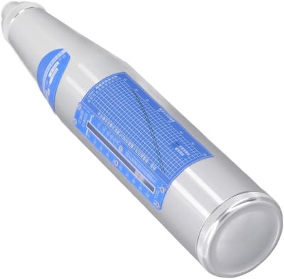 Beton Rebound Testhamer - Resiliometer Testapparaat - Betonsterkte Meten - Slijtvast Roestvrij Staal - 2.01 kg - Zilver