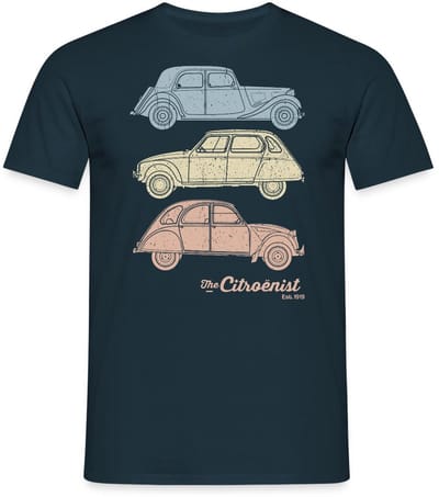 Citroën 2CV The Citroenist T-Shirt Heren