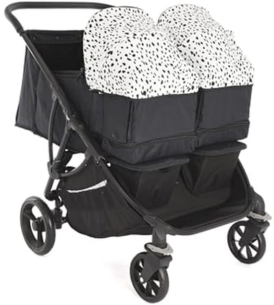 Dubbele Kinderwagen voor Avontuur en Stijl