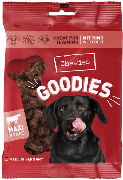 10x Chewies Goodies Hondensnacks Maxi Rund 200 gr
