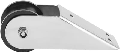 Dailygoody - Ankerrol vervanging - 316 roestvrij staal - Duurzaam en stevig - Bootaccessoires - Geschikt voor schepen - 32 mm rolsleuf
