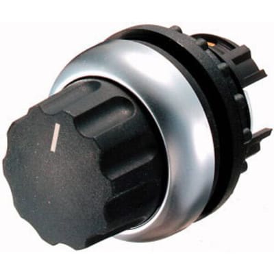 Eaton 279419 M22-WR4 Keuzetoets Kunststof frontring Draaischakelaar Zwart 1 stuk(s) Piece