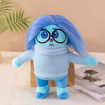Inside Out 2 Riley Knuffel Schattige Angstpop Met Vreugde Angst Woede Afkeer Verdriet Zacht Pluche Model voor Verzameling