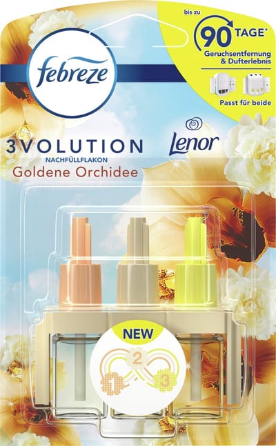 Febreze Geurstop navulling Golden Orchid, 20 ml