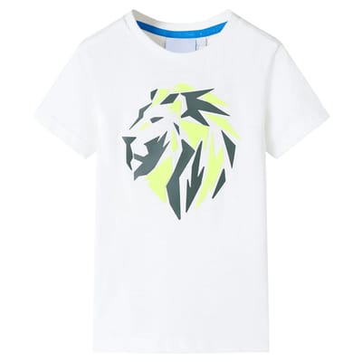 vidaXL Kindershirt 128 ecru