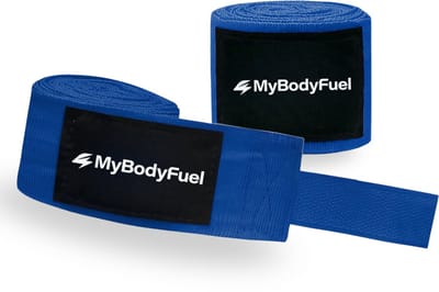 MyBodyFuel - Bandage Boksen - Boks Bandage & Kickboks Bandage - 5m - 2 Stuks Blauw