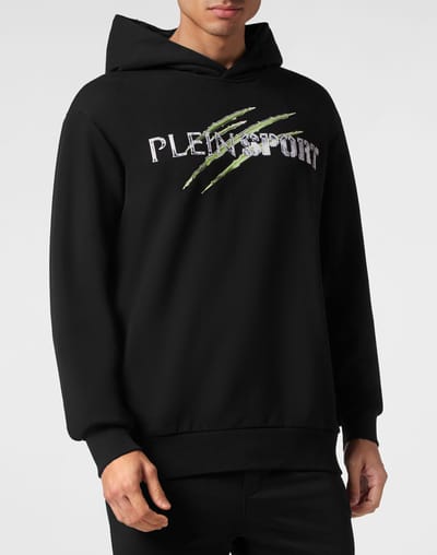 Sweatshirt Met Capuchon Chrome Scratch
