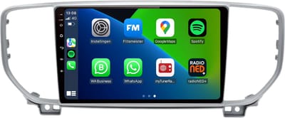 Carplay autoradio voor Kia Sportage | 2016 t/m 2022 | Android 13 | Draadloos Apple Carplay & Android Auto | 2GB + 32GB | 8-Core processor | Davilon | 2025 model | 2016 2017 2018 2019 2020 2021 2022 | Bluetooth & Wifi