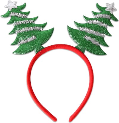 Kerst diadeem Kerstboom Diadeem Kerstdiadeem Kersthaarband Voor Kinderen Voor Vrouwen En Volwassenen – 1 Stuk