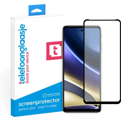 Motorola Moto G51 screenprotector gehard glas Edge to Edge
