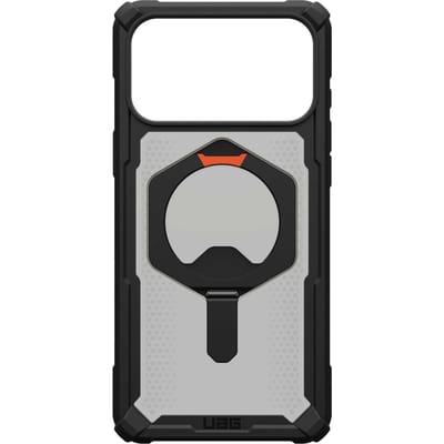 UAG Plasma XTE Backcover MagSafe voor de Apple iPhone 17 Pro - Black Pop Orange