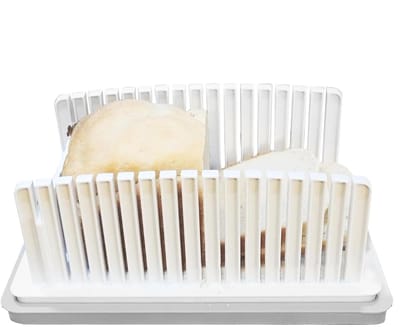 Broodsnijder met lade - Brood snijmachine - Maaltijd voorbereiding - Verstelbare dikte - 335 cm lengte - Multicolor
