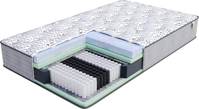 FDM® OSLO Matras 90x200 cm - Hoogte 29 cm H3 en H4 - Multi Pocketvering Matrassen - Dubbelzijdig - 7 zones - Antiallergisch