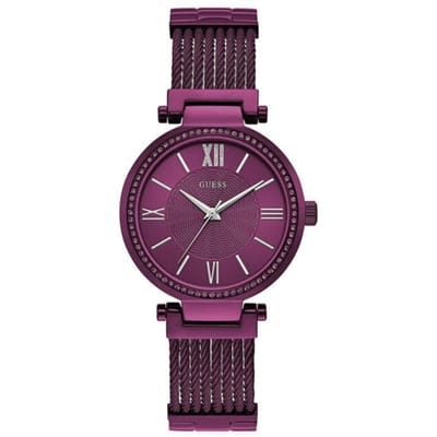 Guess W0638L6 Dameshorloge 37 mm paars