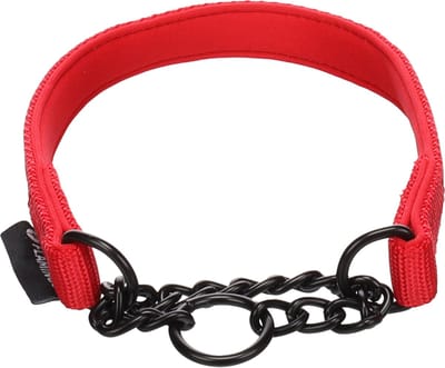 Flamingo - Hond Anti-trek halsband Trero Rood XS 32-40cm 15mm