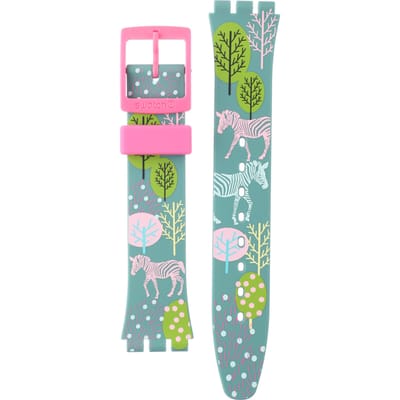 Swatch Plastic - Originals Medium (34mm) /Access/Solar/Musicall/Stop - G/SK/SL/SR/SS/SO28 AGP152 GP152 Hwange Horlogeband
