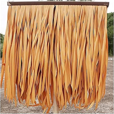 Rieten Dakbedekking - Grashuis Daktegels - Tuin Decoratie - Weerbestendig Materiaal - 0.5x1m per stuk - Natuurlijk