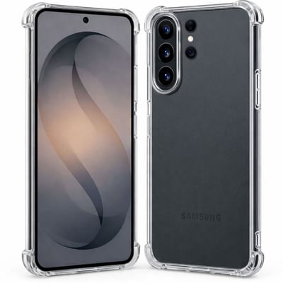 TechNow Hoesje geschikt voor Samsung Galaxy S26 UltraHoesje Screenprotector - Extreme Shock Case – Case Transparant