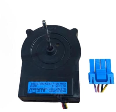 Koelventilatormotor - Vrieskast motor - Koelkast reparatie - DC 12 Volt - 1 stuk - Niet gespecificeerd
