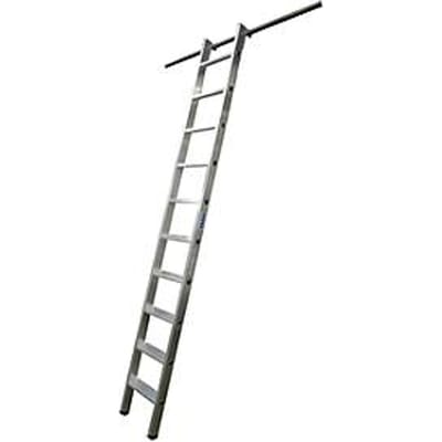 KRAUSE kastenladder, aluminium, met 1 paar inhanghaken, 6 treden