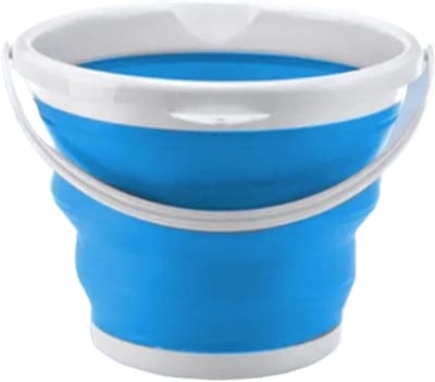 Opvouwbare Emmer - Silicone Emmer - Huishoudelijk Gebruik - Ruimtebesparend Ontwerp - 10 Liter - Kleur2