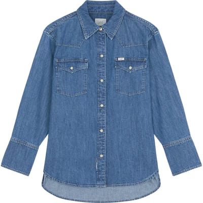 Damesjeanshirt met lange mouwen Lee Essential Western