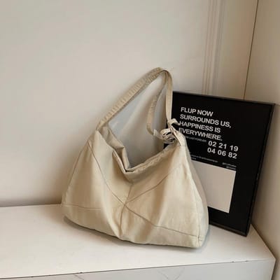 Crossbody Tas Grote Capaciteit Nylon Stoffen Tas Schoudertas Dames Woon-werkverkeer Grote Tas Student Klas Draagtas Dames